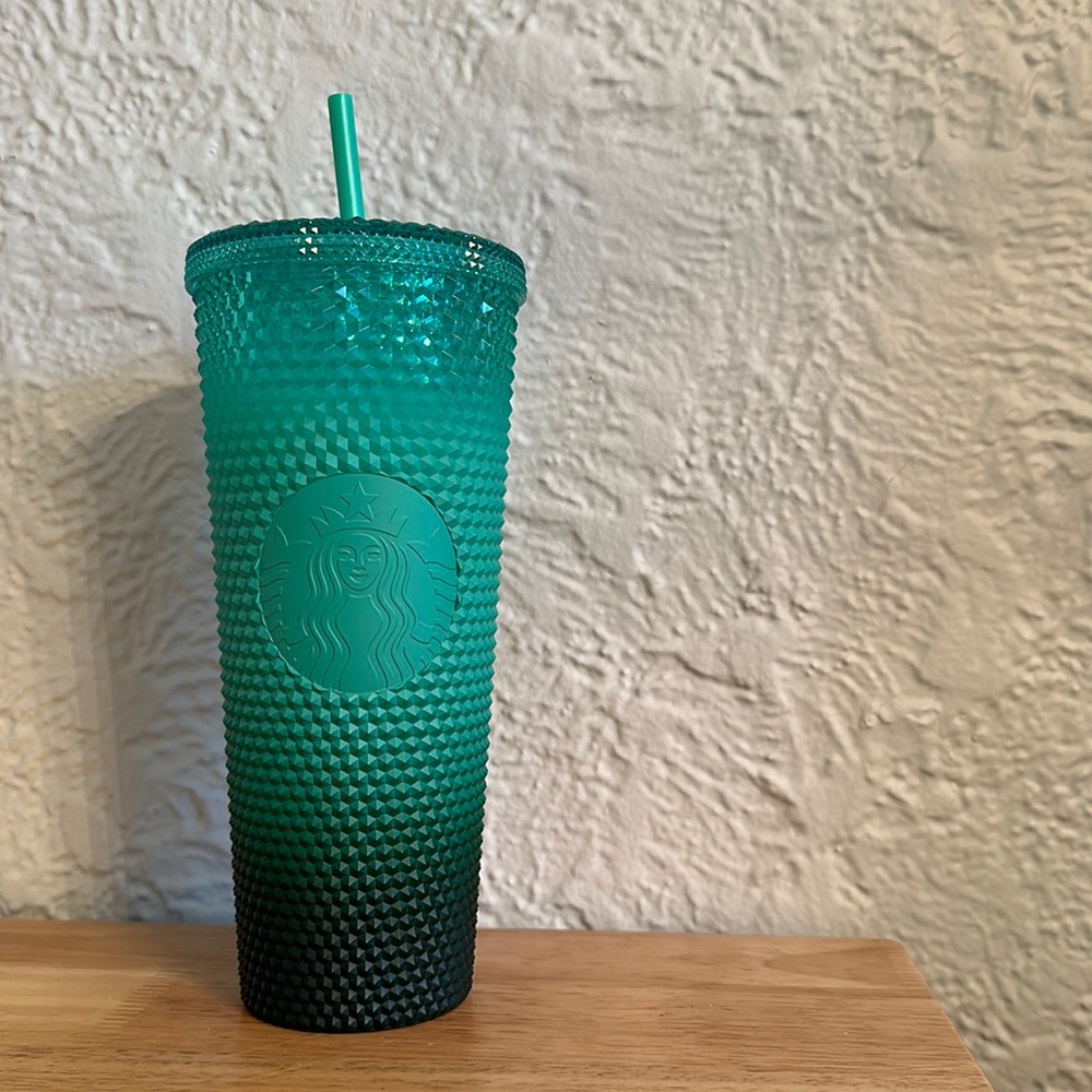 Starbucks Winter 2022 Mint Green Waxberry 24 Oz Tumbler NWT